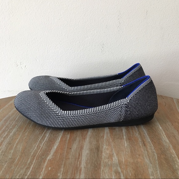 Rothy's Shoes - Rothy’s Round Toe Ballet Flats in Heather Gray